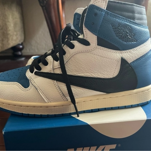 PRO  Fragment x Travis Scott x Air Jordan 1 High OG Military review 