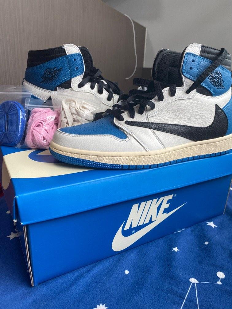  PRO  Fragment x Travis Scott x Air Jordan 1 High OG Military review Brian 02