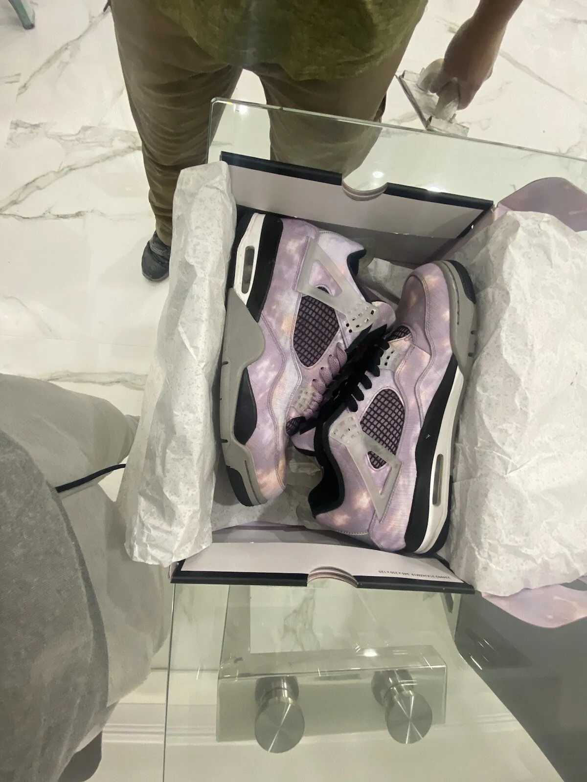 XH Batch Air Jordan 4 Zen Master review Ebonie 02