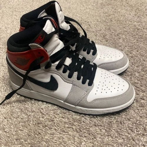 PRO  Air Jordan 1 High Smoke Grey Red review 