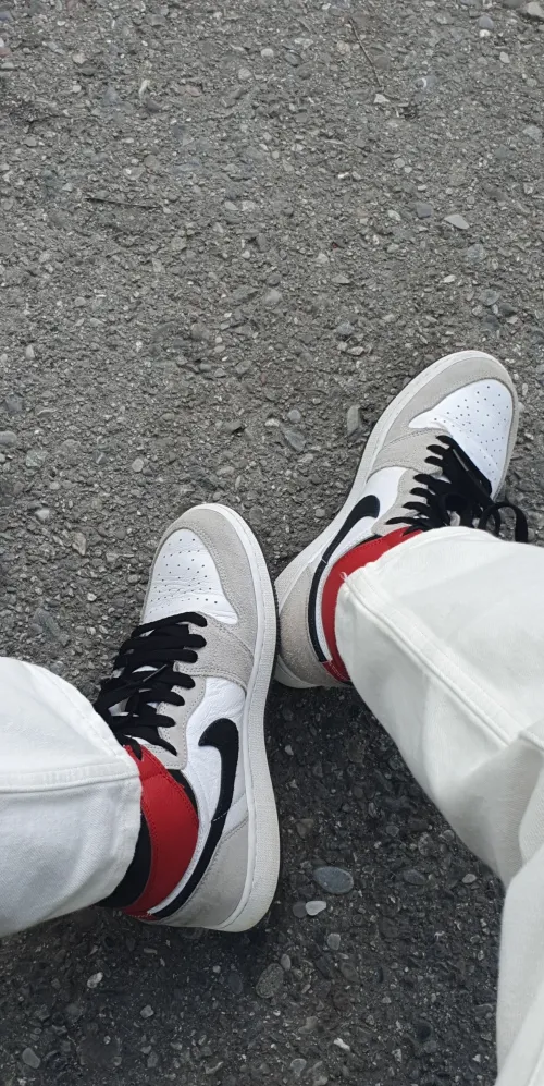 PRO  Air Jordan 1 High Smoke Grey Red review 