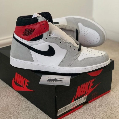 PRO  Air Jordan 1 High Smoke Grey Red review 