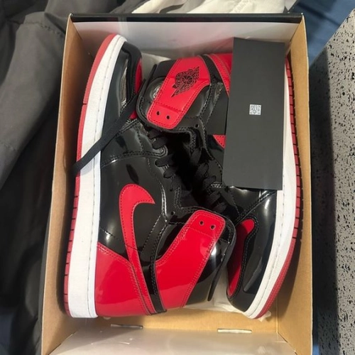 PRO  Air Jordan 1 High OG Bred Patent review 