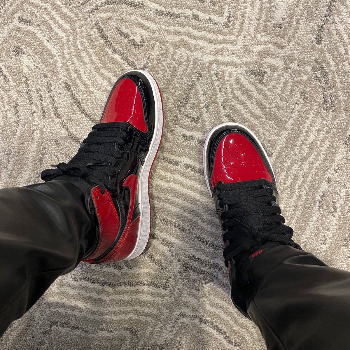 PRO  Air Jordan 1 High OG Bred Patent review Noah