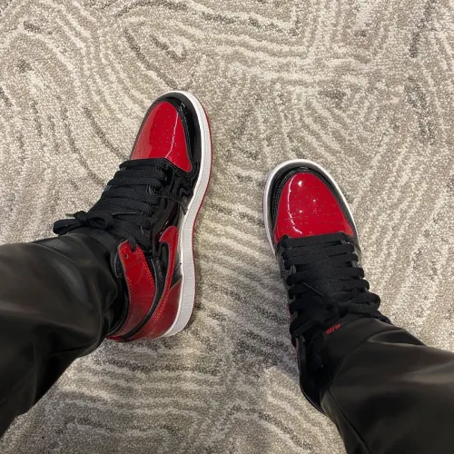 PRO  Air Jordan 1 High OG Bred Patent review 
