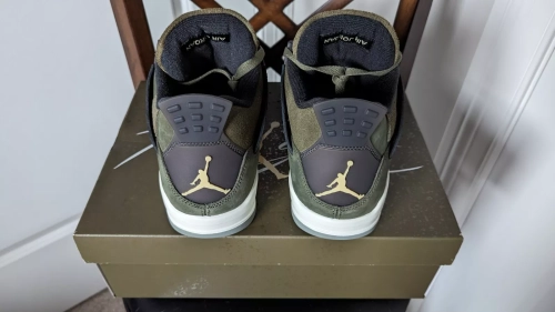 XH Batch Air Jordan 4 Craft “Olive” review 