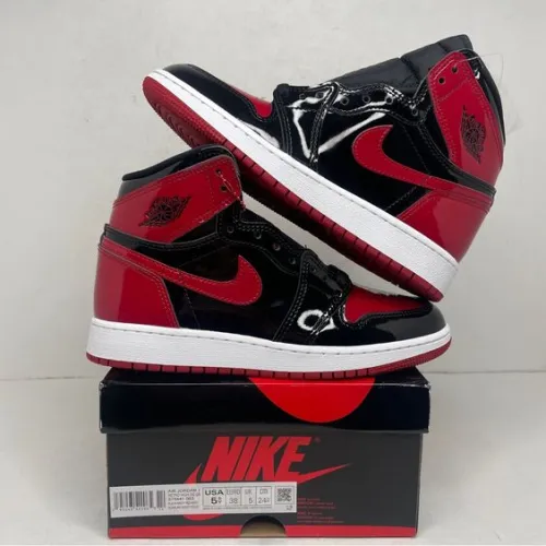 PRO  Air Jordan 1 High OG Bred Patent review 