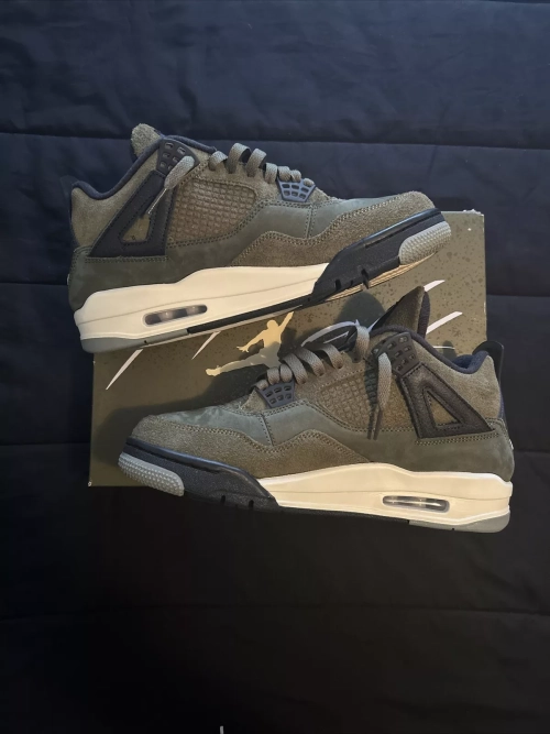 XH Batch Air Jordan 4 Craft “Olive” review 