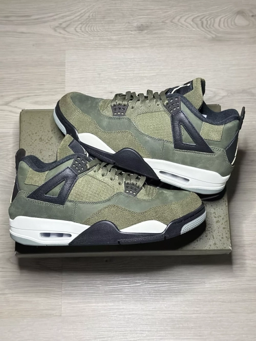 XH Batch Air Jordan 4 Craft “Olive” review 