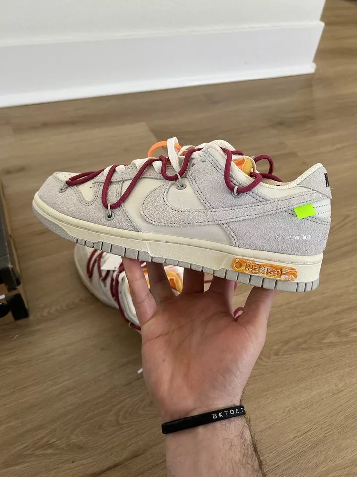 GB OFF WHITE x Nike Dunk SB Low The 50 NO.35 review 0