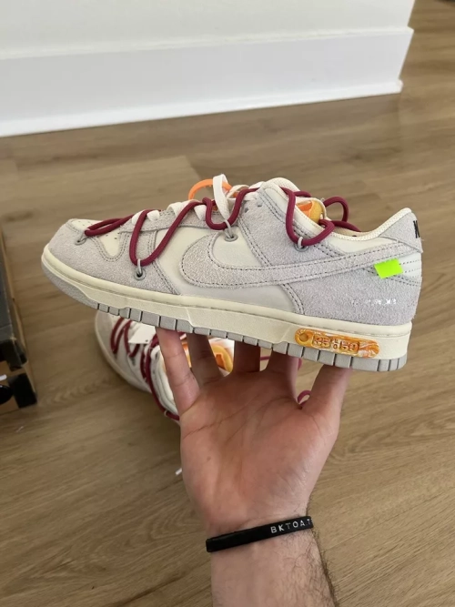 GB OFF WHITE x Nike Dunk SB Low The 50 NO.35 review 