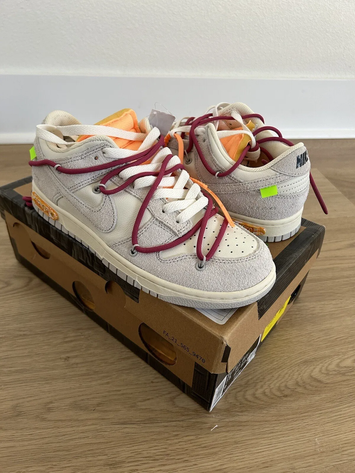 GB OFF WHITE x Nike Dunk SB Low The 50 NO.35 review 1