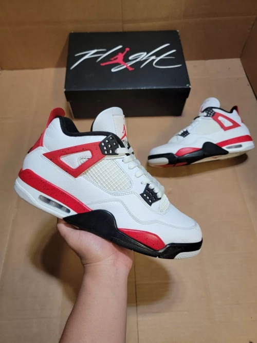 BS Batch  Air Jordan 4 “Red Cement” review 