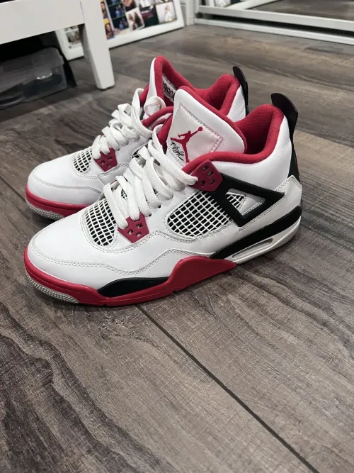 BS Batch  Air Jordan 4 “Red Cement” review 