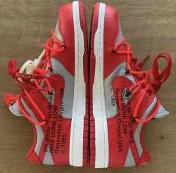 SX OFF White X Nike Dunk Low University Red review Boen 01