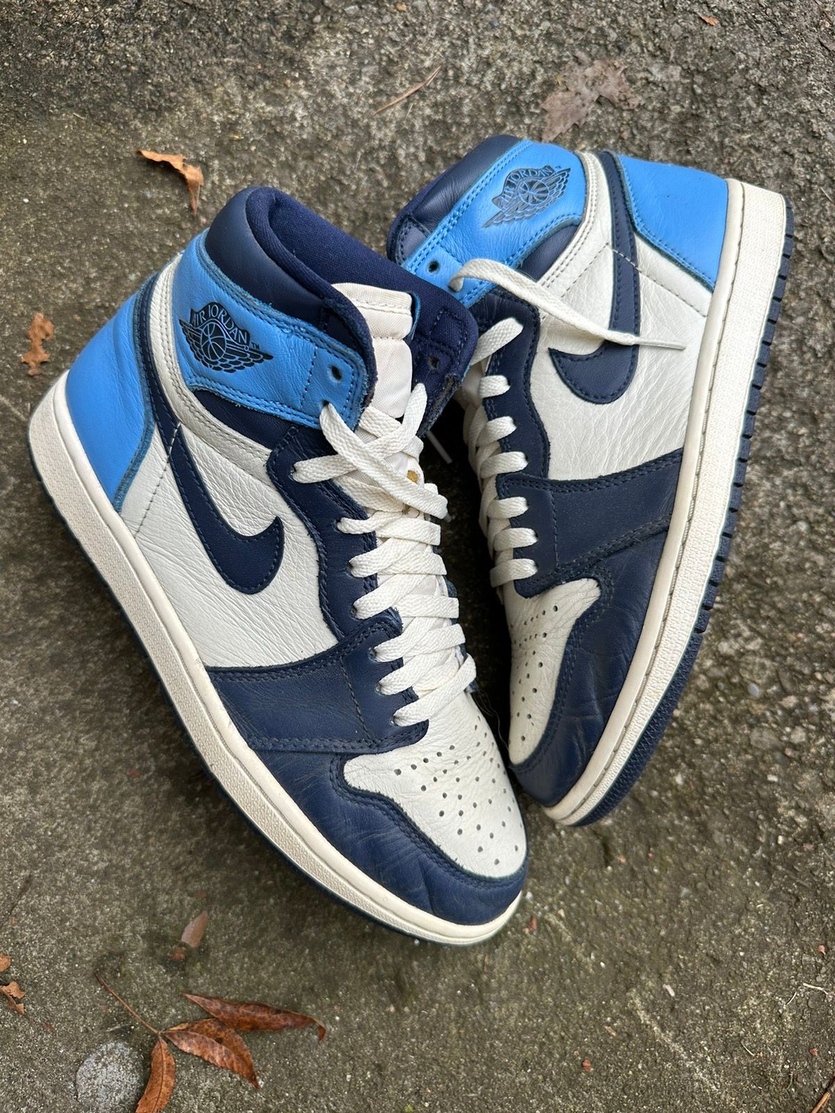 PRO  Air Jordan 1 Retro High OG “Obsidian University Blue” review Diana