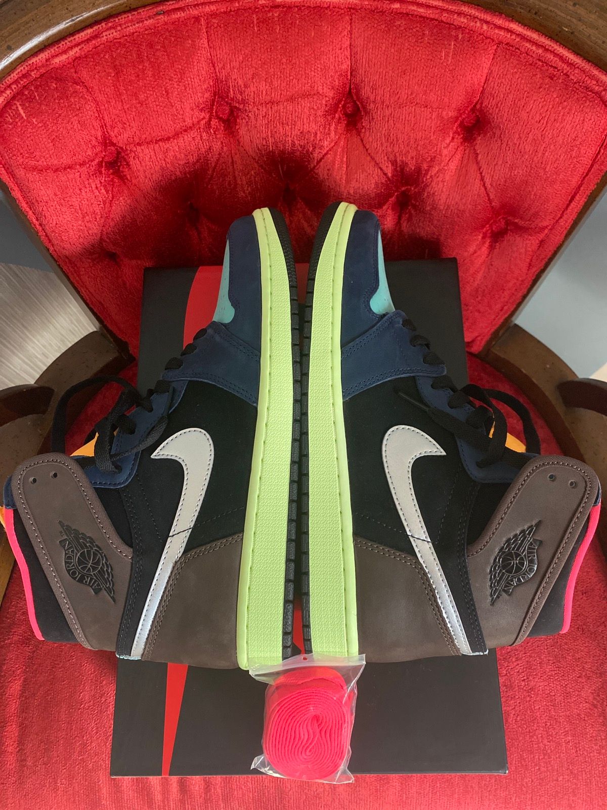  PRO 555088-201 Air Jordan 1 High OG“ Bio Hack review Cindy 02