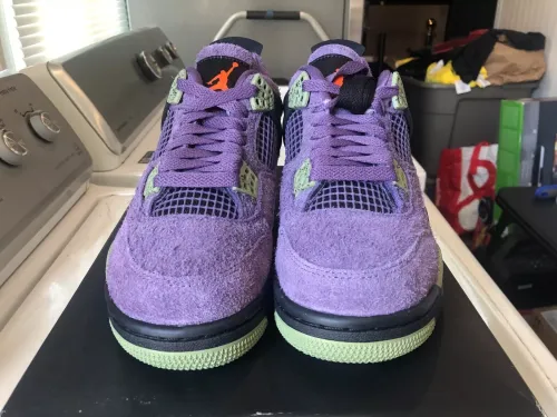 BS Batch Air Jordan 4 Canyon Purple review 