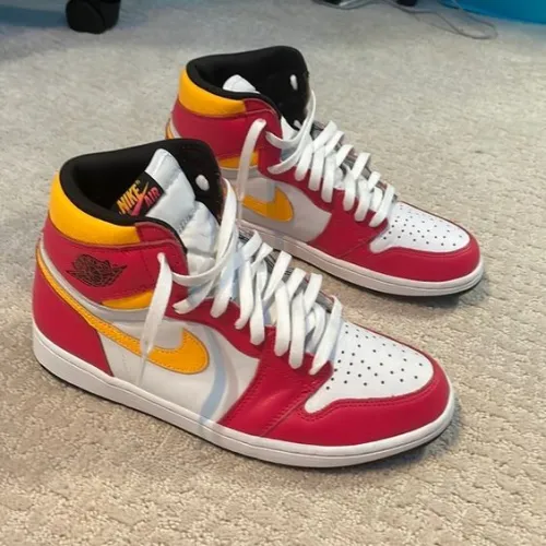 PRO Air Jordan 1 High OG Light Fusion Red review 