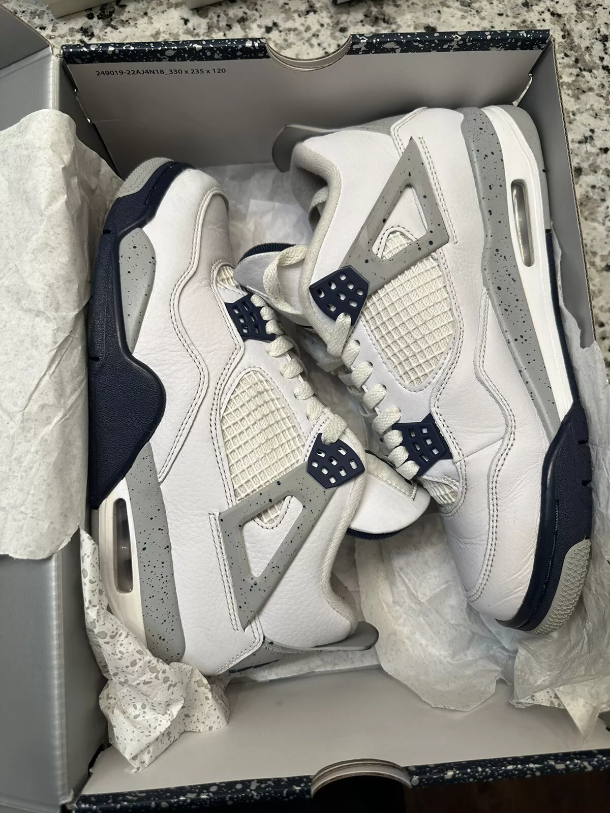 BS Batch Air Jordan 4 Midnight Navy review Tina M. West