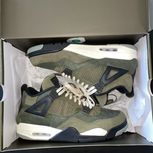 BS Batch Air Jordan 4 Craft “Olive” review 