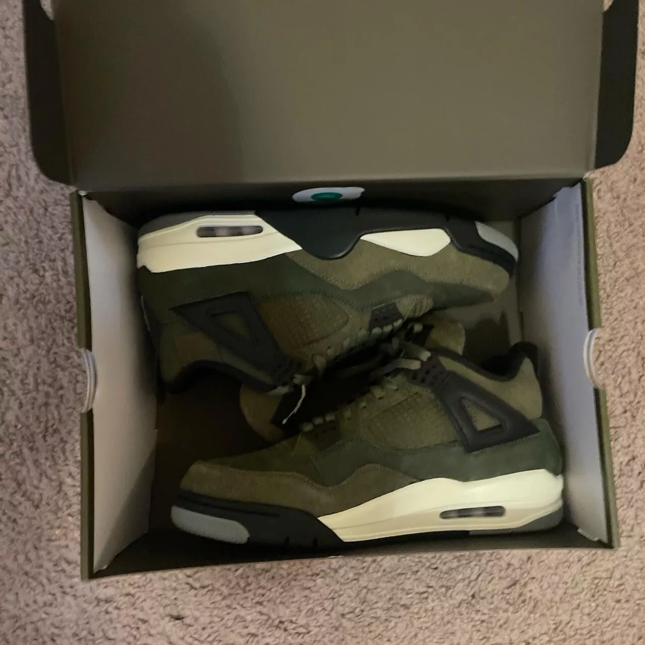BS Batch Air Jordan 4 Craft “Olive” review H C 02
