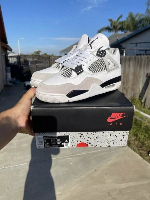 BS Batch Air Jordan 4 Retro Military Black review 