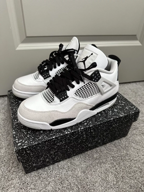 BS Batch Air Jordan 4 Retro Military Black review 