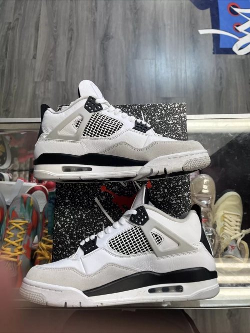 BS Batch Air Jordan 4 Retro Military Black review 