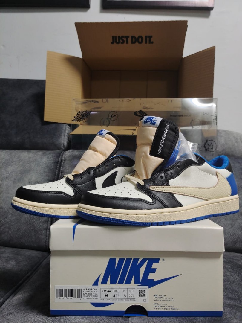 PRO  Travis Scott x Fragment Design x Air Jordan 1 Low review Fred 01