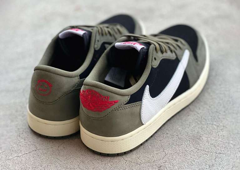  PROTravis Scott x Air Jordan 1 Low Dark Green review Zack 02