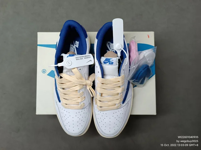 PRO Travis Scott x Air Jordan 1 Low Blue Bottom Barb review Kevin
