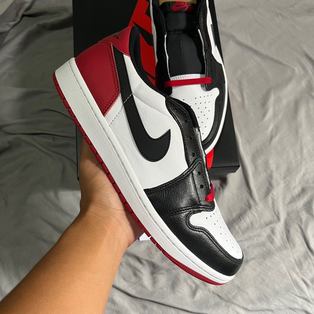 PRO Air Jordan 1 Low OG “Black Toe”Black Toe review Piper 02