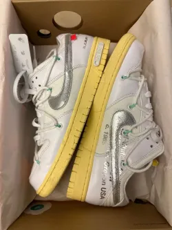 GB OFF WHITE x Nike Dunk SB Low The 50 NO.1 review Ray A. 02