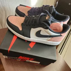  PRO Travis Scott x Air Jordan 1 Low Black Red review Mona