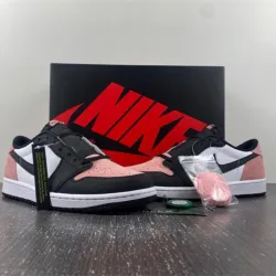  PRO Travis Scott x Air Jordan 1 Low Black Red review Tina 02