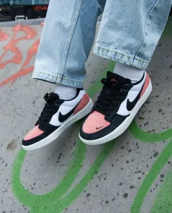  PRO Travis Scott x Air Jordan 1 Low Black Red review Vince 02