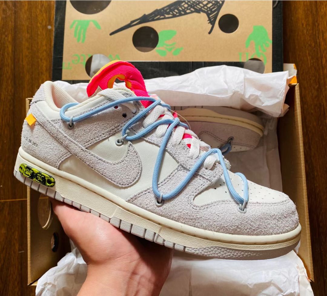 GB OFF WHITE x Nike Dunk SB Low The 50 NO.38 review 0