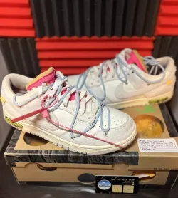 GB OFF WHITE x Nike Dunk SB Low The 50 NO.38 review Buff