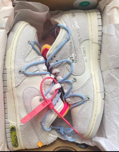 GB OFF WHITE x Nike Dunk SB Low The 50 NO.38 review 