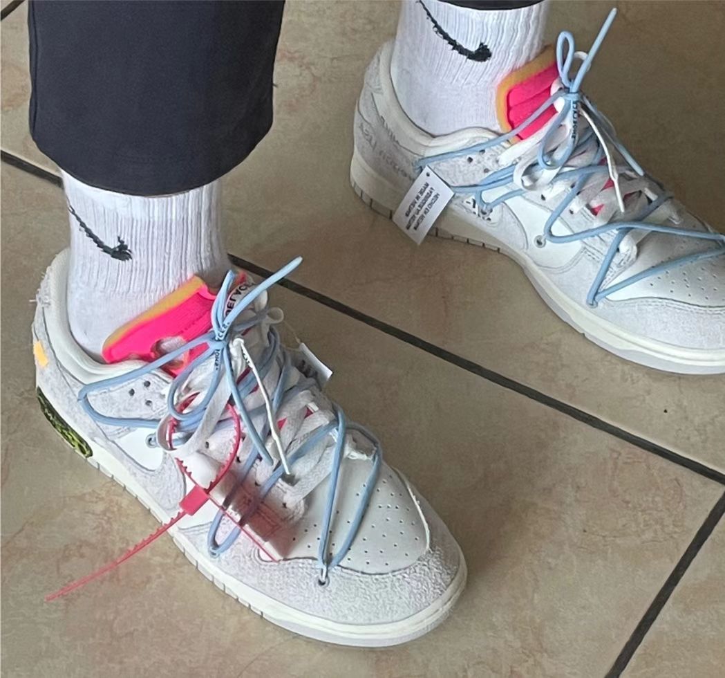 GB OFF WHITE x Nike Dunk SB Low The 50 NO.38 review 1