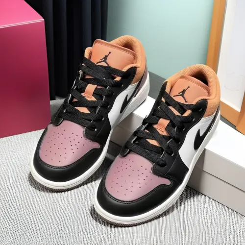 XH Air Jordan 1 Low White Brown Purple review 