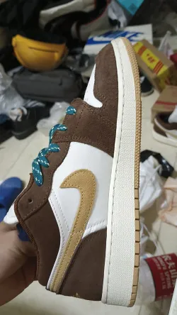 XH Air Jordan 1 Low GS “Cacao Wow” review Vince 01