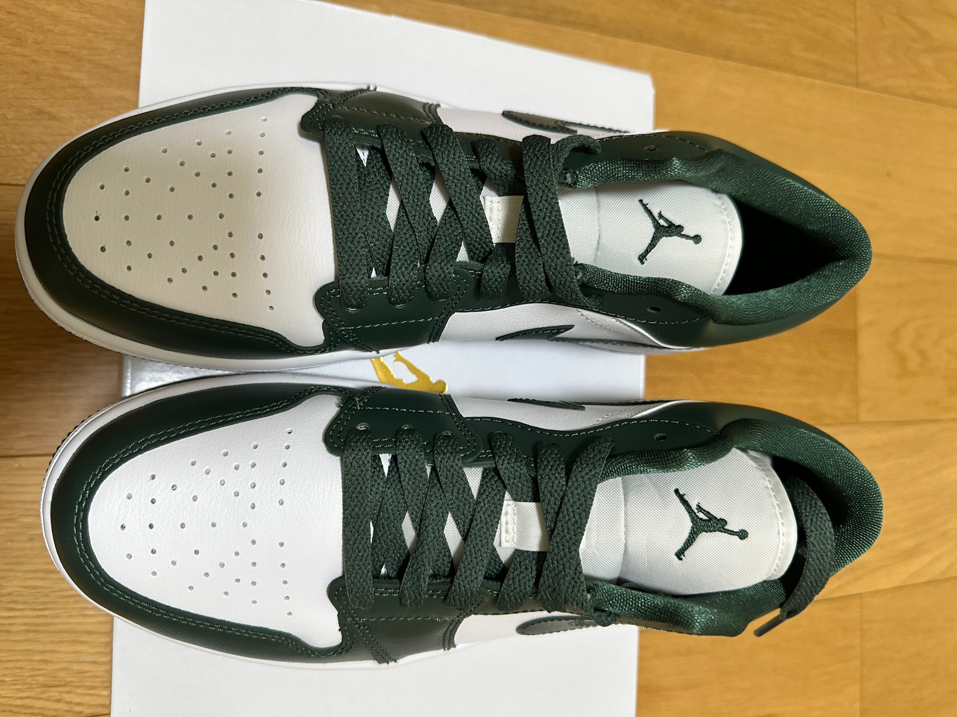 XH Air Jordan 1 Low Blackish Green review Jordan 03