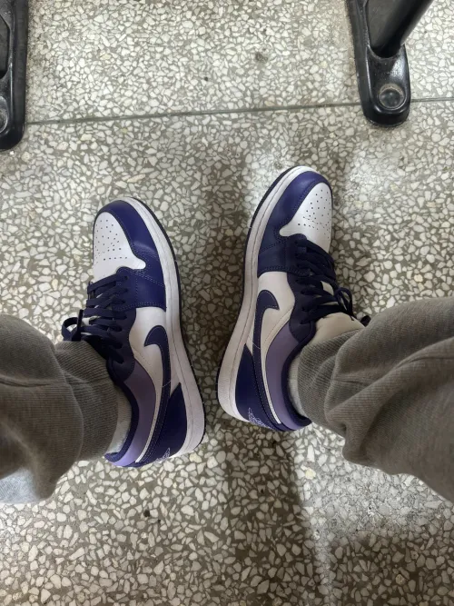 XH Air Jordan 1 Low “Sky J Purple” review 