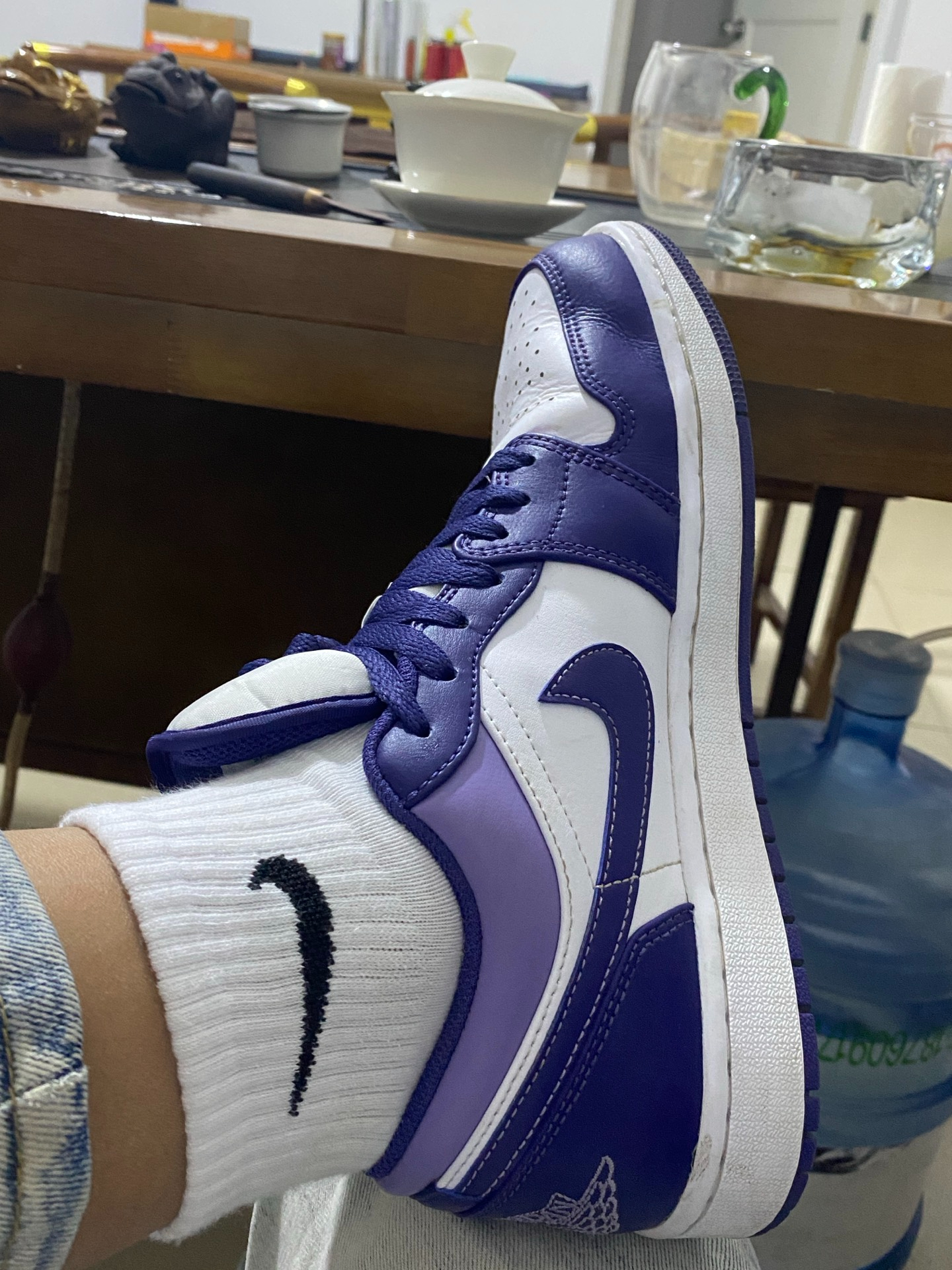 XH Air Jordan 1 Low “Sky J Purple” review Ursula 01