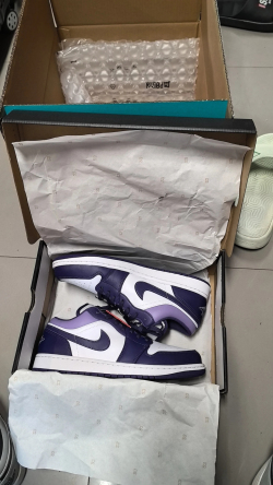 XH Air Jordan 1 Low “Sky J Purple” review Wendy