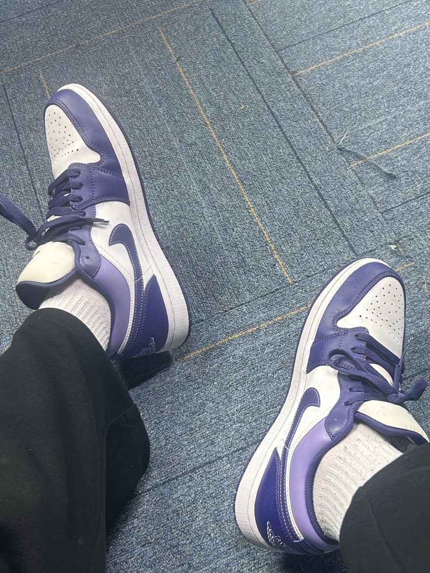XH Air Jordan 1 Low “Sky J Purple” review Xavier
