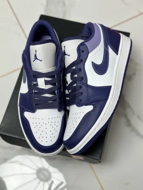 XH Air Jordan 1 Low “Sky J Purple” review 