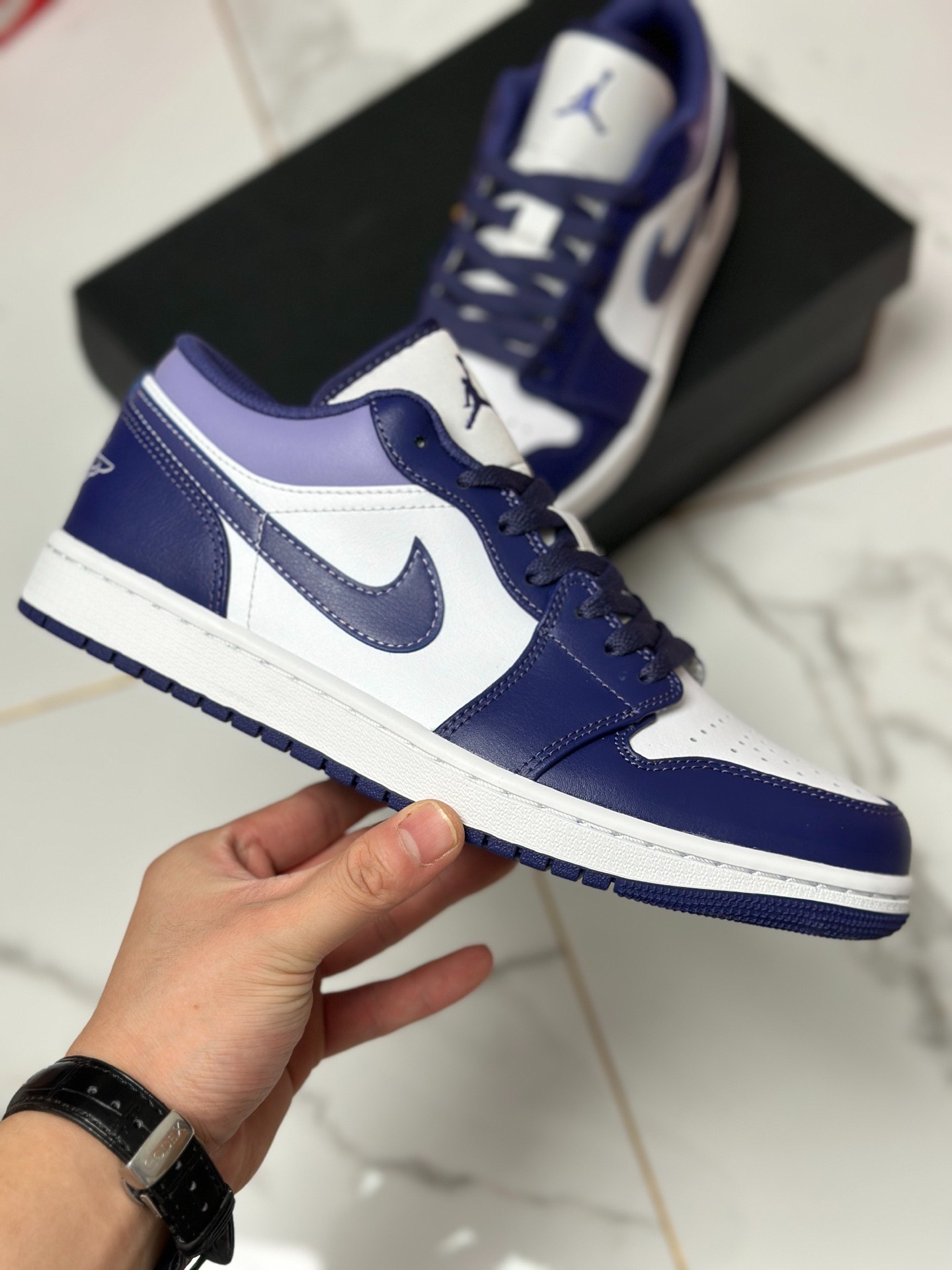 XH Air Jordan 1 Low “Sky J Purple” review Yolanda 02
